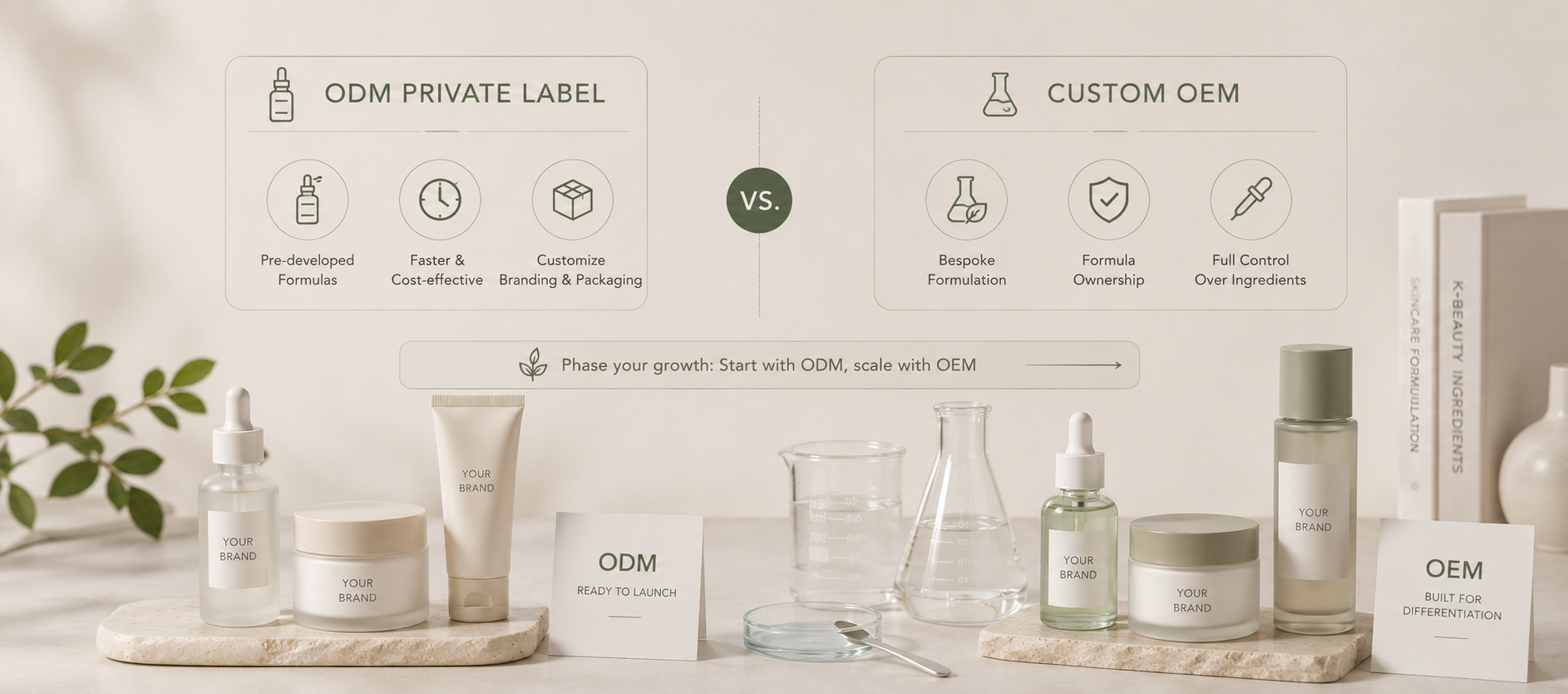 K-Beauty Private Label for Indie Beauty Brands | Korean OEM & ODM Guide