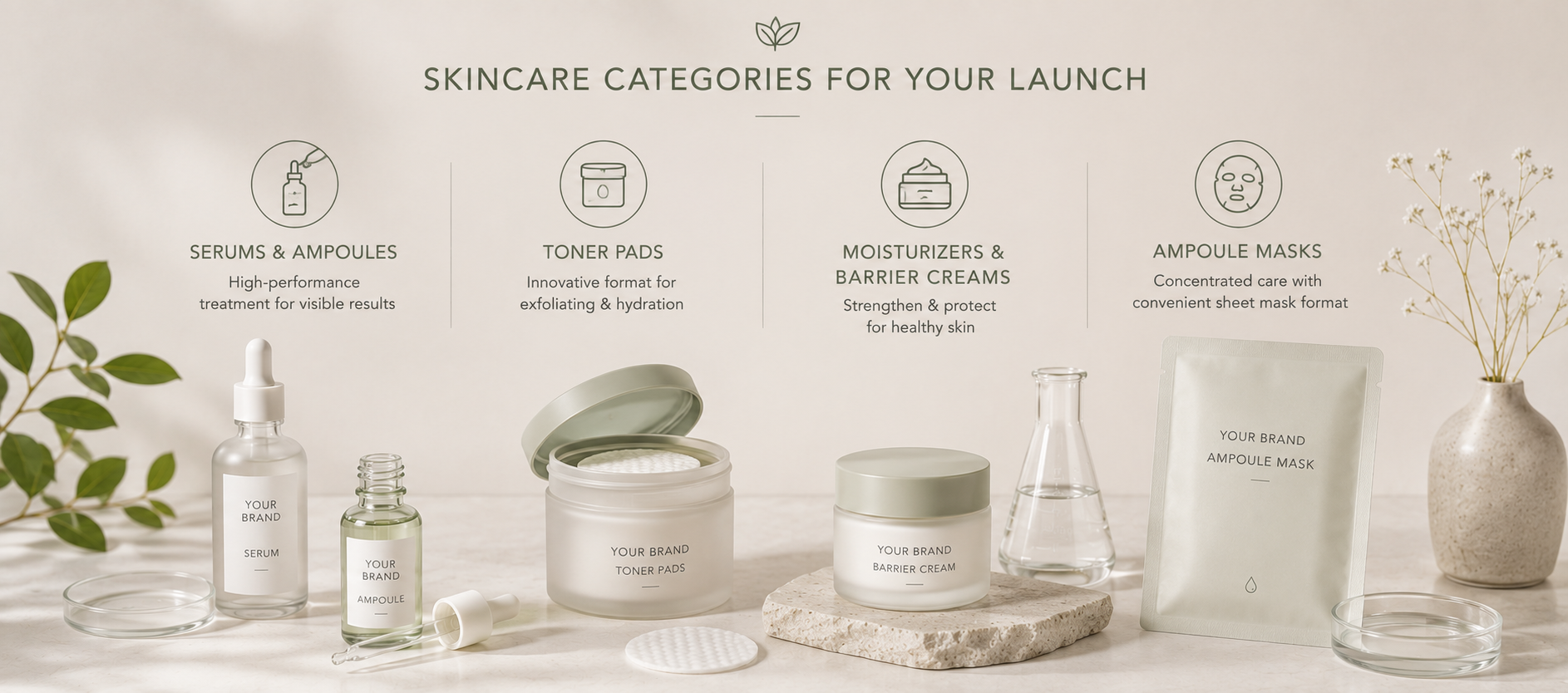 K-Beauty Private Label for Indie Beauty Brands | Korean OEM & ODM Guide
