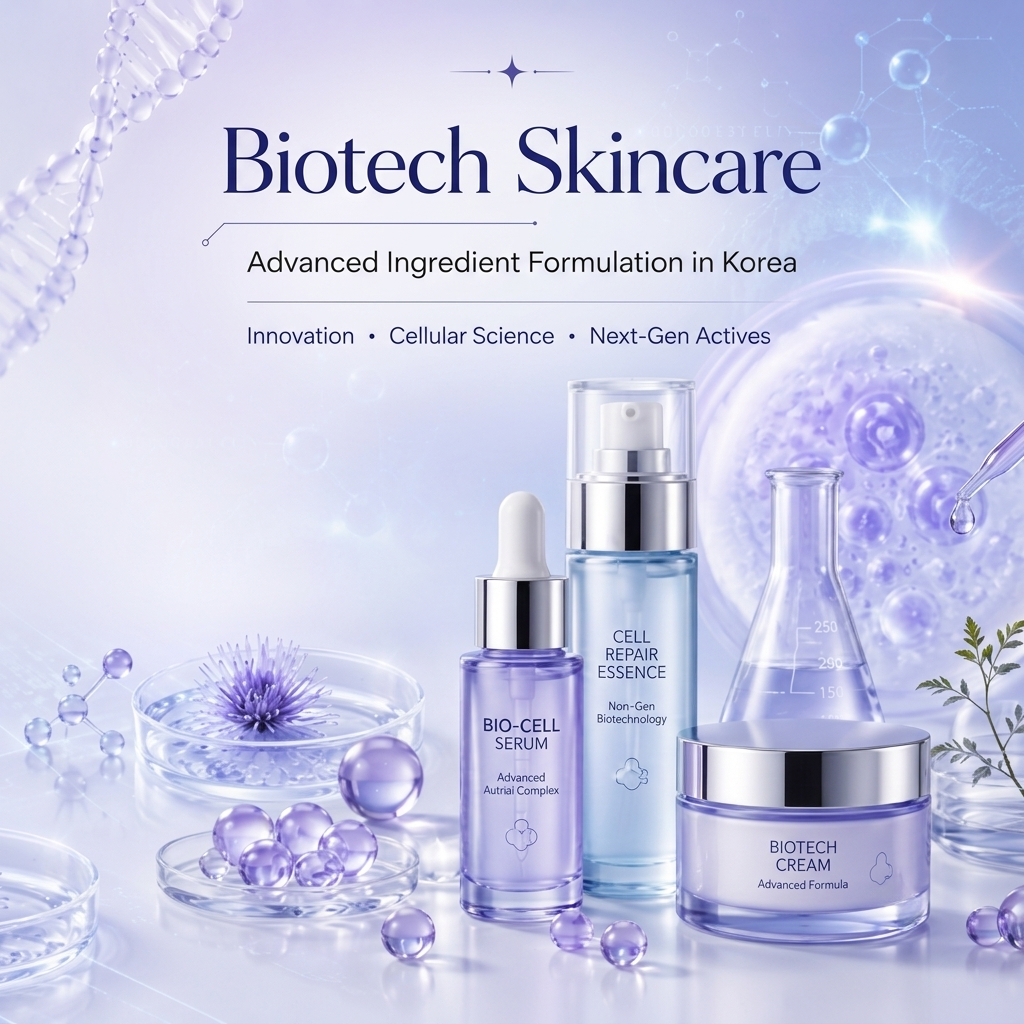 Biotech Skincare Korea | Advanced Ingredient OEM Manufacturer