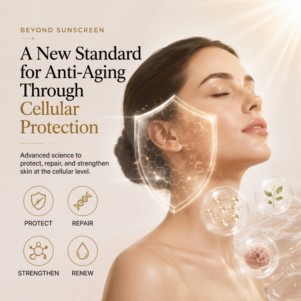 Cellular Protection in Anti-Aging Skincare