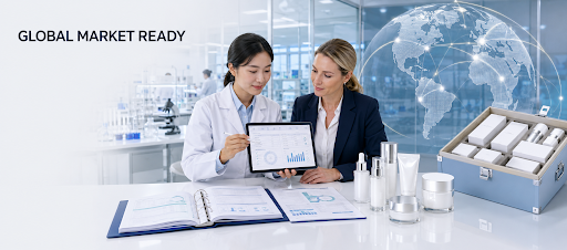 Cosmetics regulatory documentation and export support for international markets