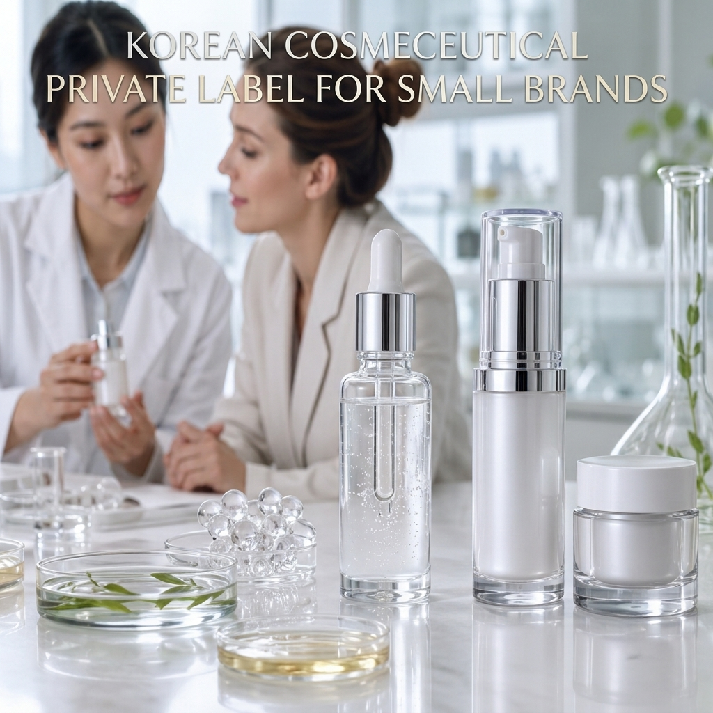 Korean Cosmeceutical Private Label for Small Brands