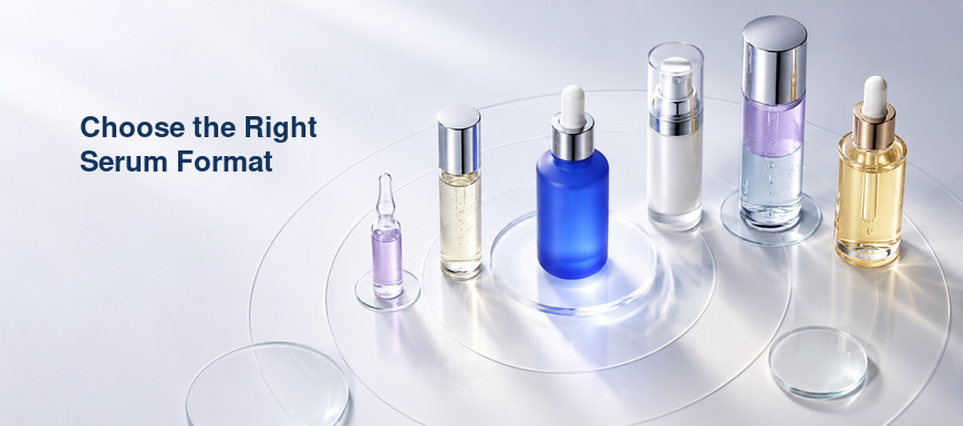 choose right serum format korean oem private label