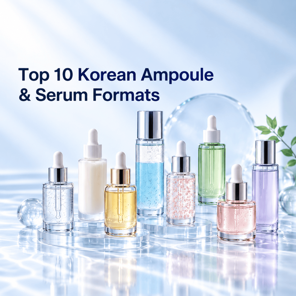 top10 korean ampoule and serum for oem