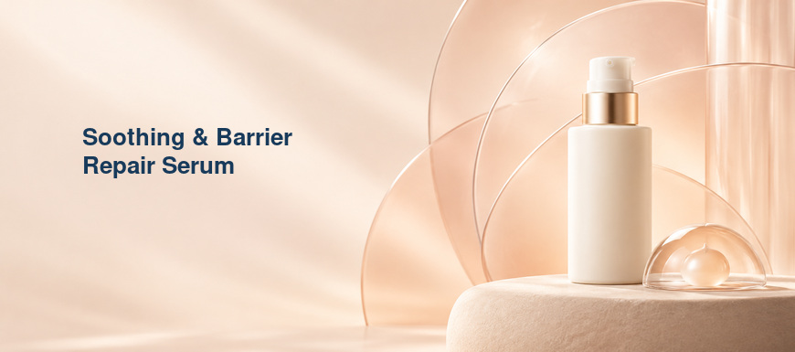 soothing barrier repair serum korean private label